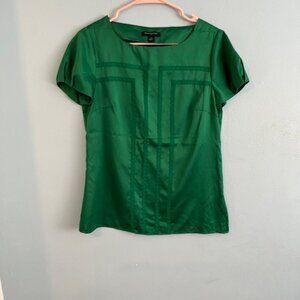 Emerald green Banana Republic Blouse